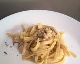 Foto langkah ke 5 dari resep Fettucini carbonara (super creamy).