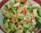 Foto langkah ke 3 dari resep Broccoli apple salad.