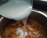 A picture of step 5 of Instant achari sauce chicken 😋😋.