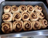 A picture of step 6 of Easy Homemade Cinnamon Rolls.