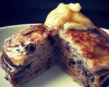 A picture of step 5 of Eggless oats banana pancakes.
