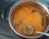Foto langkah ke 8 dari resep Lengko Sapi / Lontong kari Sapi.