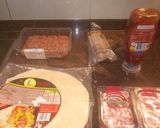 Foto del paso 1 de la receta: Burritos de carne picada y bacon