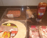 Foto del paso 1 de la receta: Burritos de carne picada y bacon