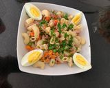 Foto del paso 2 de la receta: Ensalada de atún con fideos