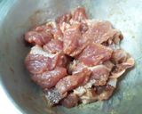 รูปขั้นตอนการทำที่ 1 ของ เส้นบุกผัดหมูเส้นพริกหวาน