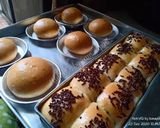 Foto langkah ke 4 dari resep 80* Adonan Roti (No Egg, Metode Sponge & Dough).