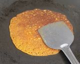 A picture of step 4 of Cornflour(makke ka atta) Pudla.