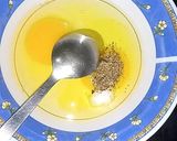 A picture of step 3 of Omurice.