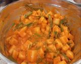 A picture of step 5 of Homemade Radish Kimchi.