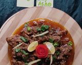 A picture of step 5 of Mutton karahi.