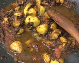 A picture of step 3 of Keto Friendly Eggplants with spicy chickpeas.