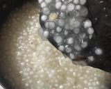 A picture of step 5 of Sago /Sagubhiyam Payasam (Sugarfree).