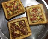 A picture of step 8 of Cheese Tomato Egg Toast.