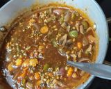अंकुरित मूंग का हॉट एंड सॉर सूप (Ankurit moong ka hot and sour soup recipe in hindi) रेसिपी चरण 2 फोटो