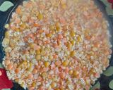 A picture of step 2 of Vegetable broken wheat Khichdi.