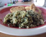 Foto del paso 1 de la receta: Quinoa con espinaca y champiñones