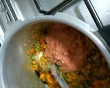 A picture of step 3 of Dal Khichdi.