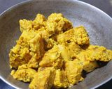 A picture of step 9 of Lauki dhokla.