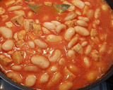 Foto del paso 11 de la receta: Alubias con pez espada gambas y almejas