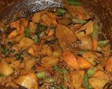 A picture of step 9 of Pot vegetable rice.