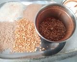 A picture of step 3 of Vangi Bhaat.