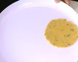 A picture of step 3 of Chatpati Aloo Puri.