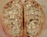Foto langkah ke 20 dari resep Jinten Hitam Italian Herbs Chilli Cheese Sourdough Bread (Oven Tangkring).