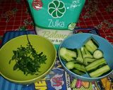 Foto del paso 1 de la receta: Agua fresca de pepino y menta🍸