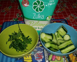 Foto del paso 1 de la receta: Agua fresca de pepino y menta🍸