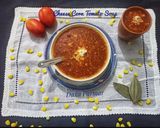 A picture of step 7 of Cheese Corn Tomato Soup.