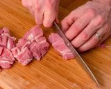 Borjúpaprikás recept fázis 3 fotója