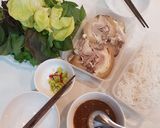Hình bước làm 1 của món Bò luộc sả cuốn bánh tráng
