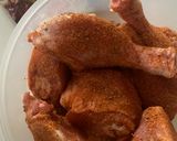 Füszeres csirkecombok recept fázis 1 fotója