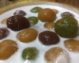Foto langkah ke 4 dari resep Kolak biji salak / candil ubi rainbow.