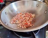 A picture of step 2 of Protein loaded Masala oats.