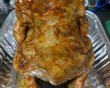 A picture of step 2 of Beer Can Roasted Chicken.