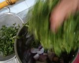 A picture of step 1 of Onion-Palak Paratha.