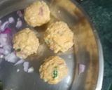 A picture of step 3 of Gobi Dry Manchurian.