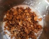 A picture of step 1 of Ragi Chocolate Cake.