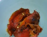 Foto del paso 2 de la receta: Morrón quemado en hornalla