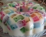 Foto langkah ke 5 dari resep Pudding mozaik.