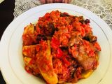 Ayam balado pedas khas Padang