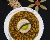 A picture of step 4 of Chole Masala.