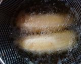 A picture of step 2 of Fried Banana with cheese & Chocolate.