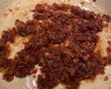 A picture of step 3 of Bacon jam.