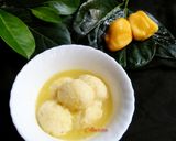 A picture of step 1 of Jackfruit Rasgolla.