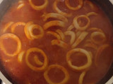 Calamares en su tinta con arroz blanco