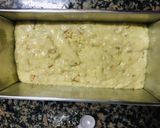 A picture of step 8 of Coconut bread with lemon glaze🤤🤤.