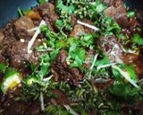 A picture of step 4 of Mutton liver.